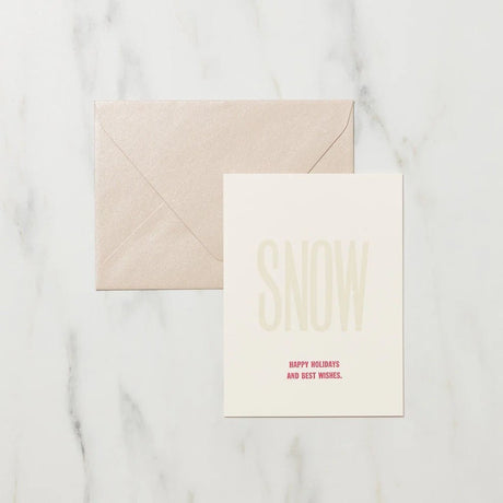 Merry Mail: Christmas Words Card Set - bungu