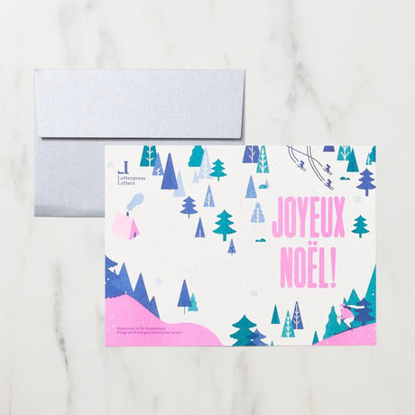 Merry Mail: French Christmas Card Set - bungu