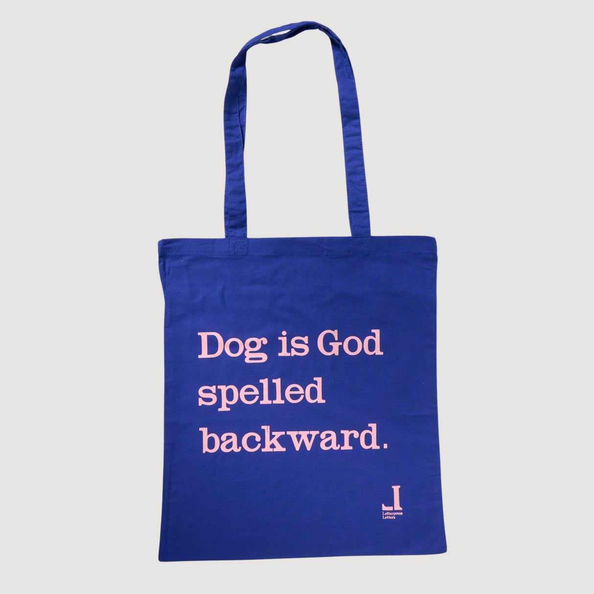 Message Tote Bag / Letterpress Letters - bungu