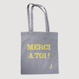 Message Tote Bag / Letterpress Letters - bungu