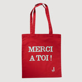 Message Tote Bag / Letterpress Letters - bungu