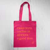 Message Tote Bag / Letterpress Letters - bungu