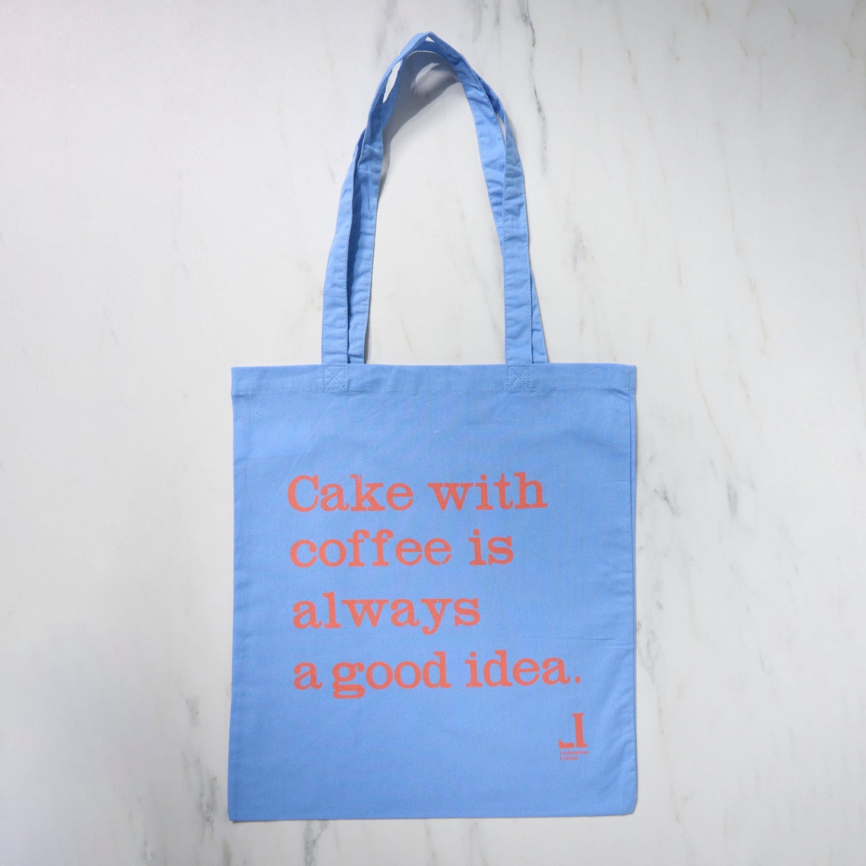 Message Tote Bag / Letterpress Letters - bungu