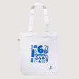 Message Tote Bag with Gusset / Letterpress Letters - bungu