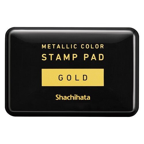 Metallic Color Stamp Pad / Shachihata - bungu