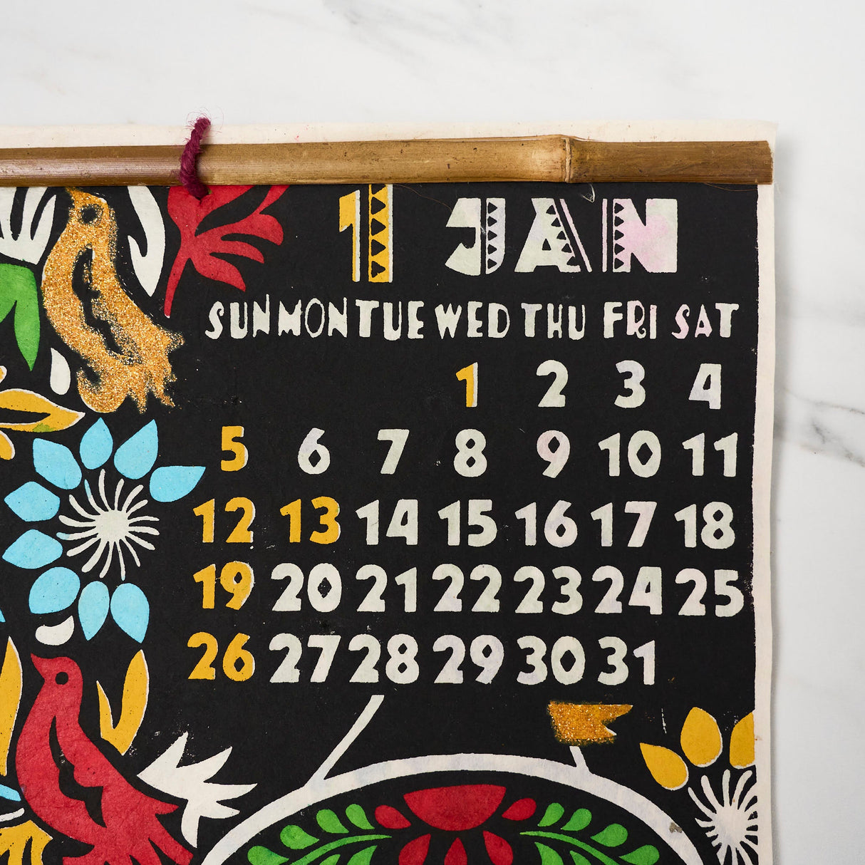 Mexican Calavera Calendar 2025 Designed by Amina / Amina Collection Co., Ltd. - bungu