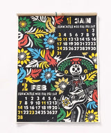 Mexican Calavera Wall Calendar 2027 / Amina Collection Co., Ltd.