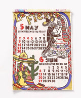 Mexican Calavera Wall Calendar 2027 / Amina Collection Co., Ltd.