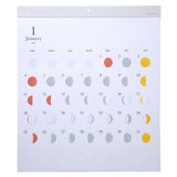 Michiru Moon Phase Wall Calendar 2027 / Replug - bungu