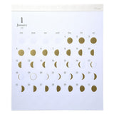 Michiru Moon Phase Wall Calendar 2027 / Replug - bungu