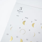 Michiru Moon Phase Wall Calendar 2027 / Replug - bungu