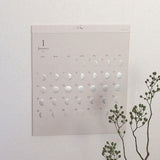 Michiru Moon Phase Wall Calendar 2027 / Replug - bungu