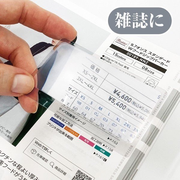 MIERRE Card Type Loupe / KYOEI PLASTIC - bungu