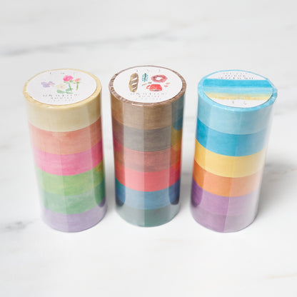 Miki Tamura Chigiri - e 6 - Color Set Masking Tape / SAIEN - bungu