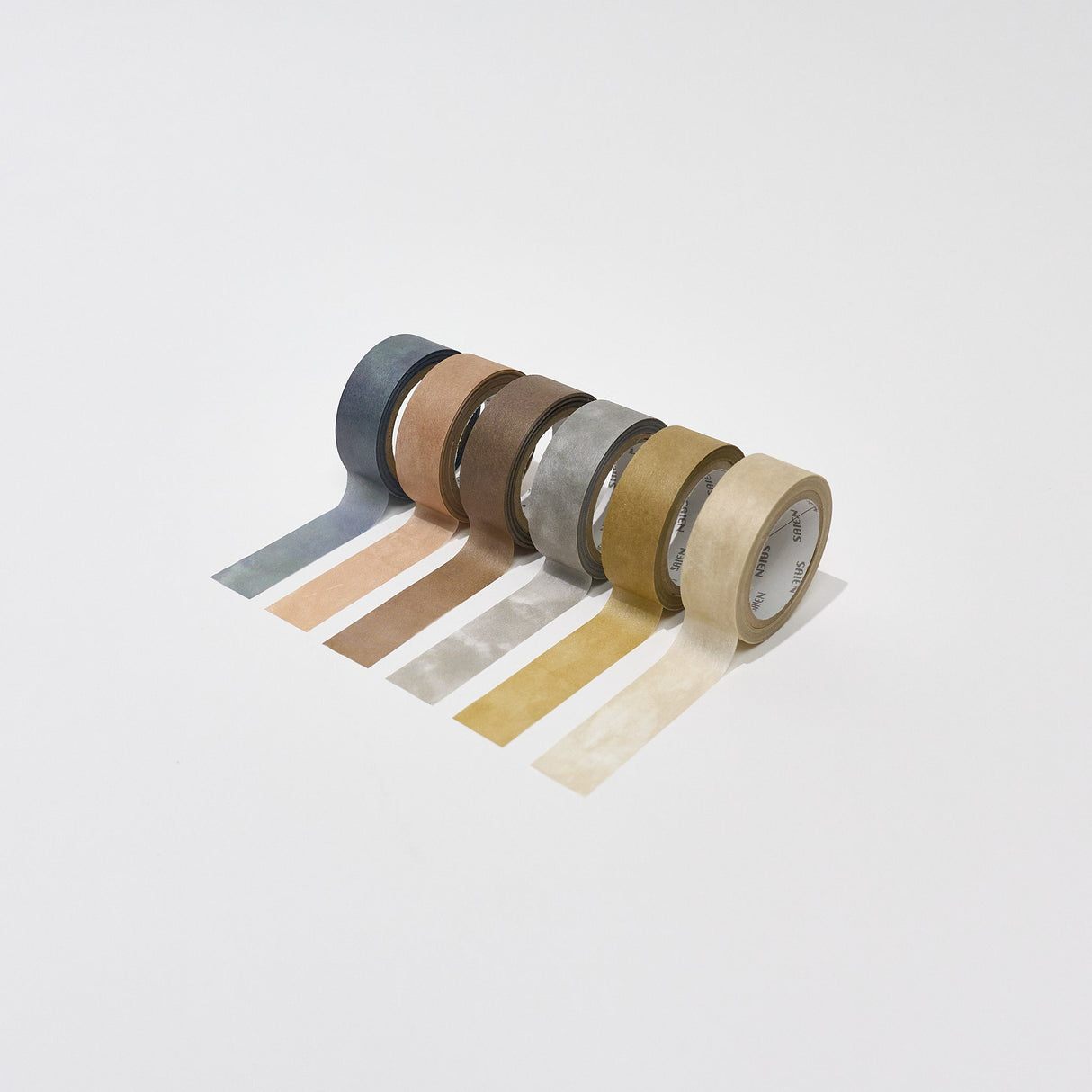 Miki Tamura Chigiri-e Masking Tape 6-Roll Set / SAIEN - bungu