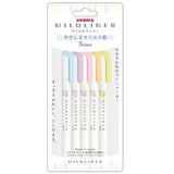 Mildliner Highlighter Set / Zebra - bungu