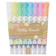 Milky Brush 8 Color Set / Pentel - bungu