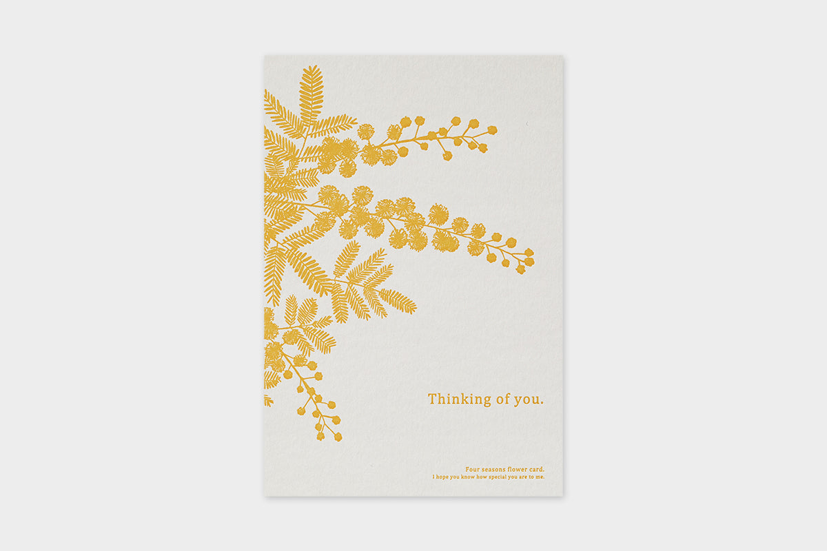 Art Touch Saori Iwasaki Letterpress Postcards / TOUCH & FLOW