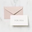 Mini 1 Word Greeting Cards / Letterpress Letters - bungu