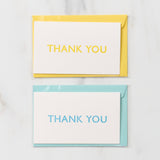 Mini 1 Word Greeting Cards / Letterpress Letters - bungu