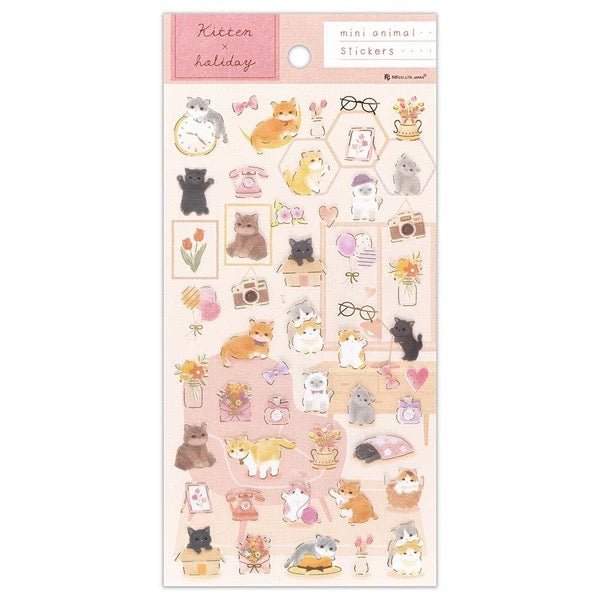 Mini Animal Stickers / NB - bungu