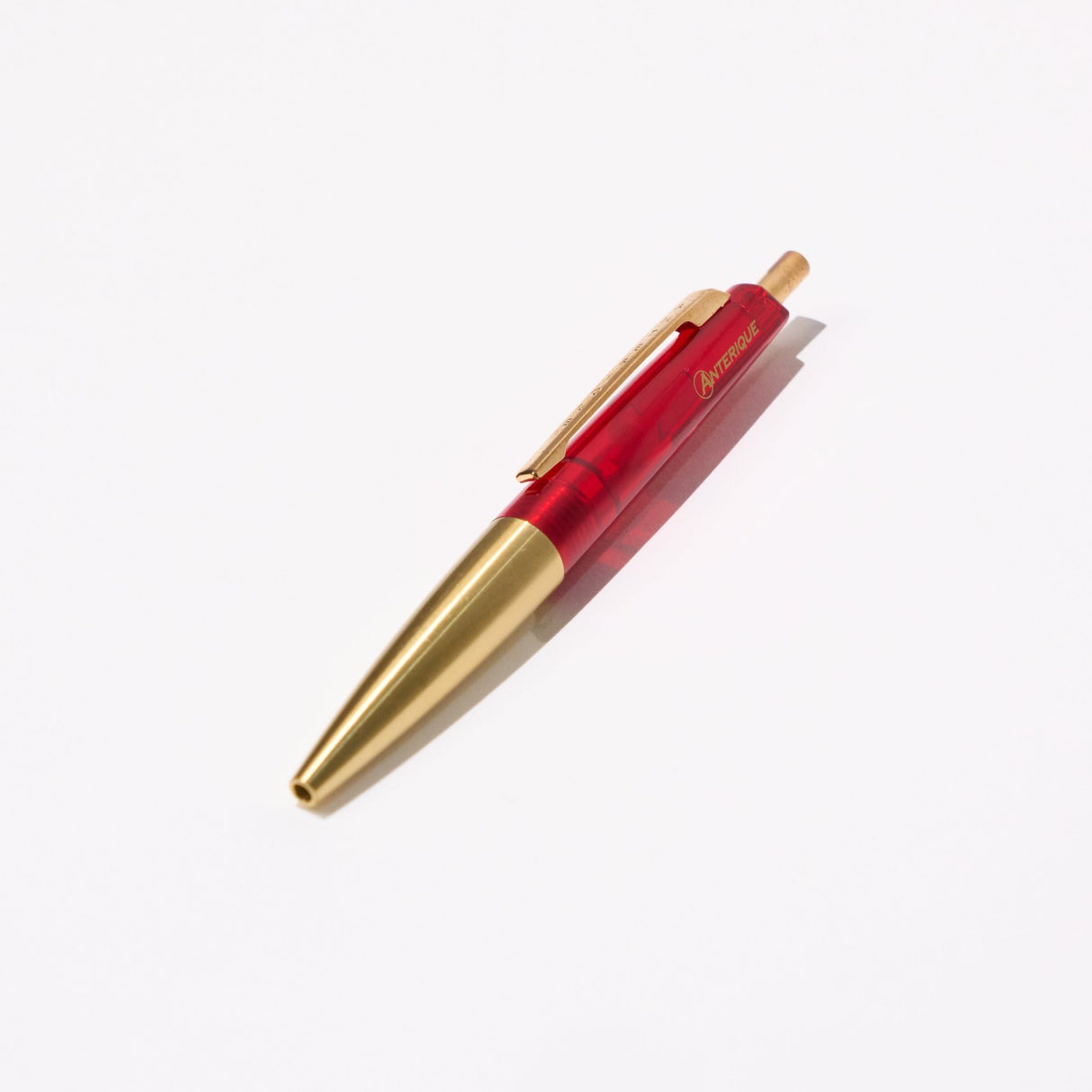 Mini Ballpoint Pen 0.5mm Brass Collection / ANTERIQUE - bungu