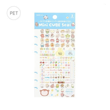 Mini Cube Sticker Sheet / BGM - bungu