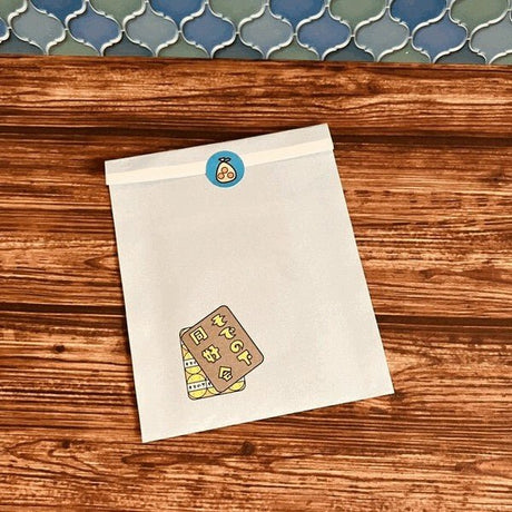 Mini Round Retro Sticker Set / Kinokosya - bungu