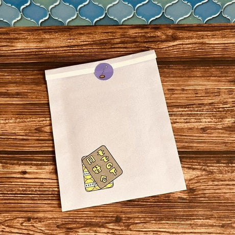 Mini Round Retro Sticker Set / Kinokosya - bungu