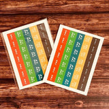 Mini Round Retro Sticker Set / Kinokosya - bungu