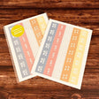Mini Round Retro Sticker Set / Kinokosya - bungu