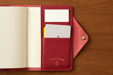 Mini Sketch B7 Notebook & Planner Leather Cover / TOUCH & FLOW - bungu