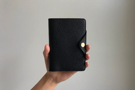 Mini Sketch B7 Notebook & Planner Leather Cover / TOUCH & FLOW - bungu