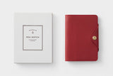 Mini Sketch B7 Notebook & Planner Leather Cover / TOUCH & FLOW - bungu