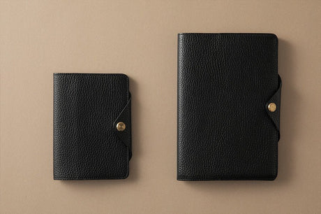 Mini Sketch B7 Notebook & Planner Leather Cover / TOUCH & FLOW - bungu