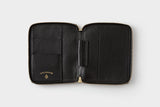 Mini Sketch Zipper B7 Notebook & Planner Leather Cover / TOUCH & FLOW - bungu