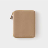 Mini Sketch Zipper B7 Notebook & Planner Leather Cover / TOUCH & FLOW - bungu