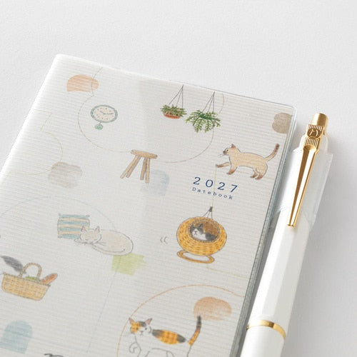 Cat Pocket Diary 2027 / MIDORI