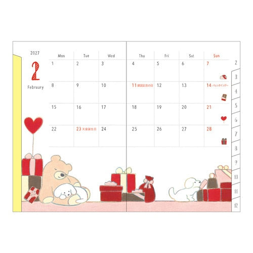 Dog Pocket Diary 2027 / MIDORI
