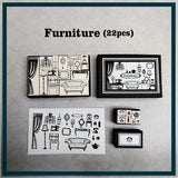 Miniature DIY Retro Stamp Kit / TOKYO NEEET - bungu