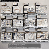 Miniature DIY Retro Stamp Kit / TOKYO NEEET - bungu