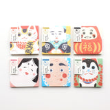 Mino Washi Mashikaku Pochibun Square Mini Letter Set / Furukawa Shiko - bungu