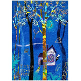 Miyazawa Kenji Gentokan Kirapika Postcard / Seal Do - bungu