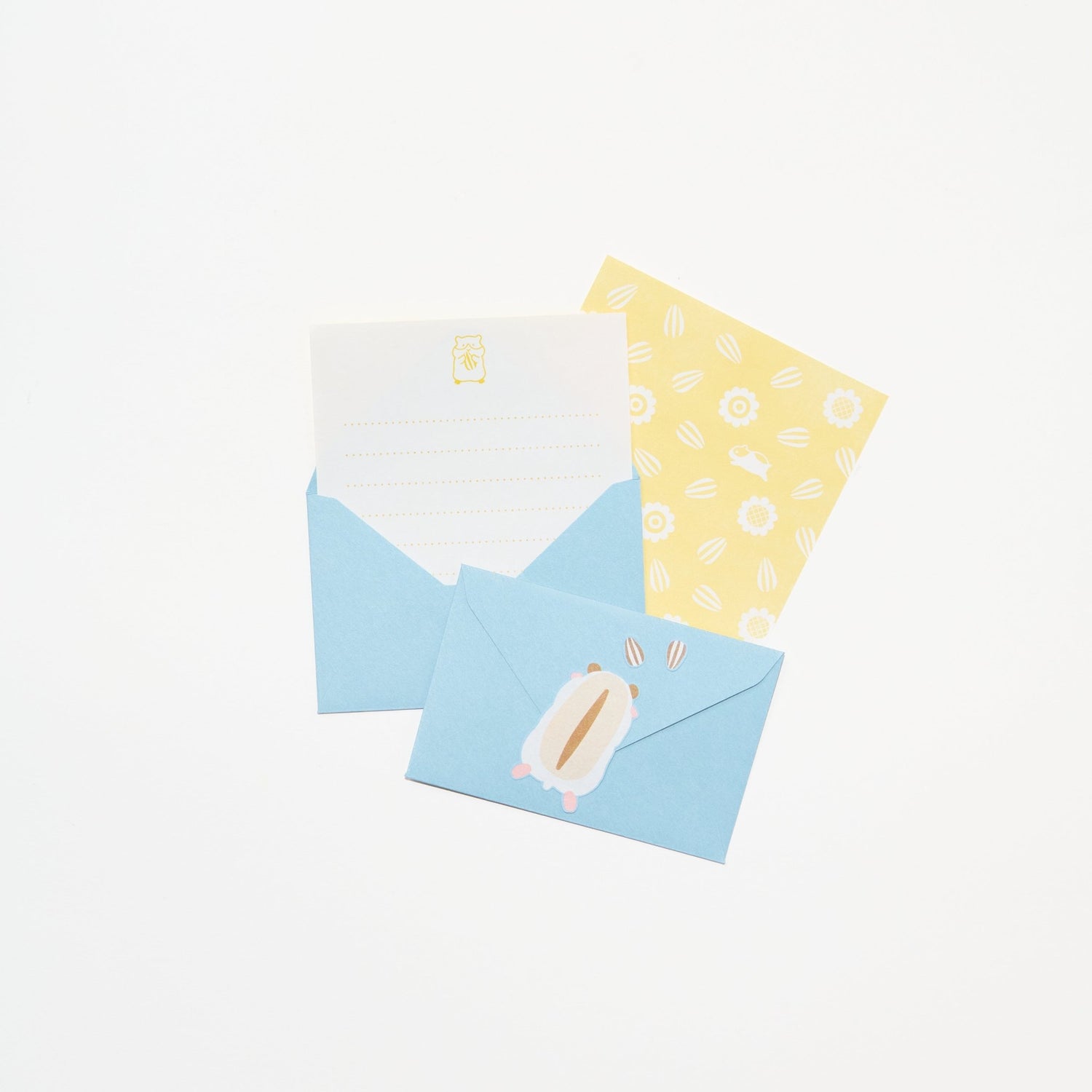 Mogu Mogu Animal Mini Letter Set / MIDORI - bungu