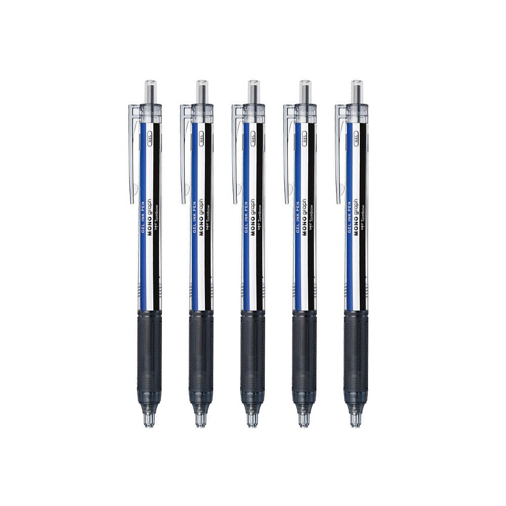 MONO graph Lite Gel Pen 5 Pack Bundle / Tombow - bungu