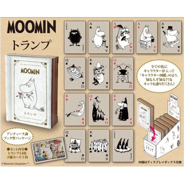 Moomin Playing Cards / Ensky - bungu