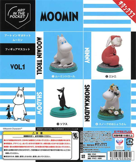 Moomin Vol. 1 Mascots Gacha Capsule - bungu