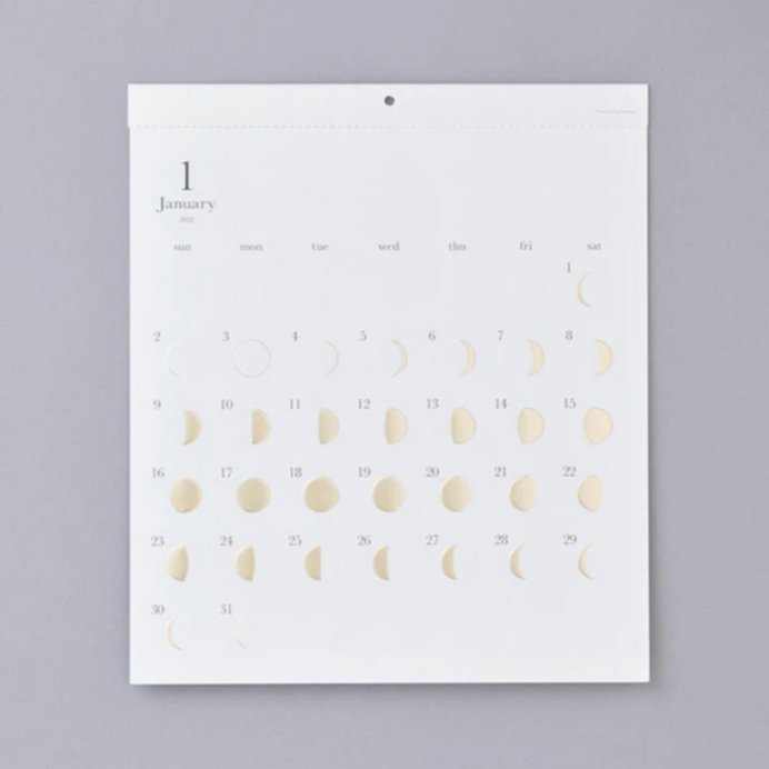 Moon Calendar Michiru Gold 2025 / Replug - bungu