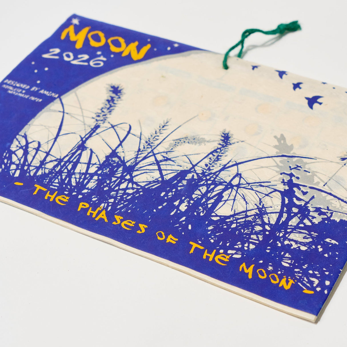 Moon Phase Calendar 2026 Designed by Amina / Amina Collection Co., Ltd. - bungu