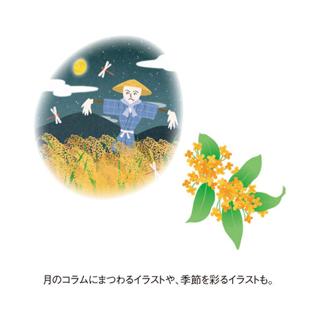 Moon Phase Wall Calendar 2027 / Shin Nihon Calendar - bungu